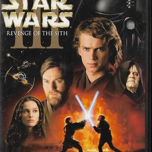 Star Wars: Episode III - Revenge of the Sith (DVD, 2005) Hayden Christensen, Ewan McGregor, Peter Mayhew, Samuel L. Jackson