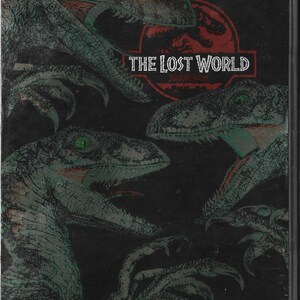 Jurassic Park 2 - The Lost World (DVD, 1997) Sci-Fi, Jeff Goldblum, Julianne Moore, Vince Vaughn, Richard Attenborough