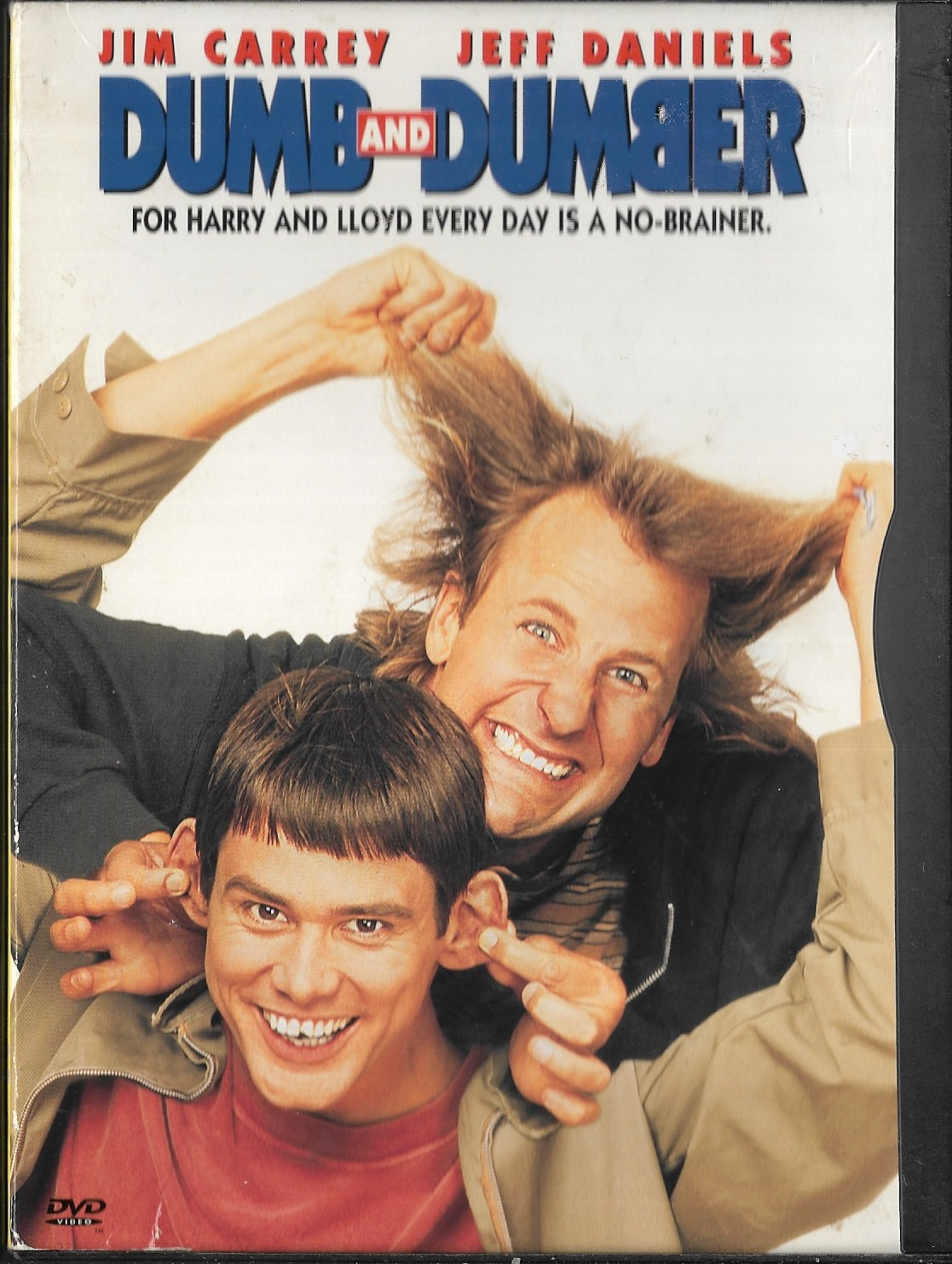 Dumb and Dumber (DVD, 1994) Comedy, Jim Carrey, Jeff Daniels, Lauren Holly,  Mike Starr - Etsy, image size:1117x1483