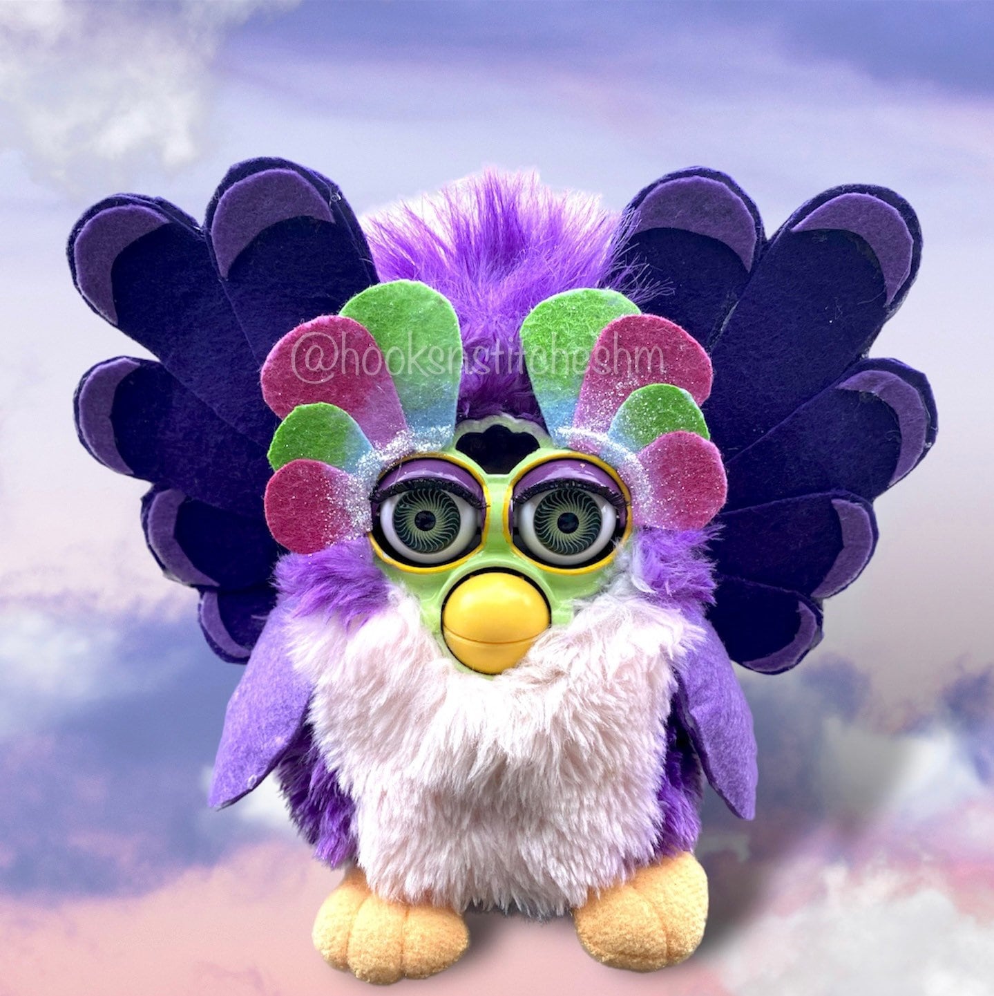 Custom CHATTERMAX Bluey Inspo Custom Furby Etsy UK