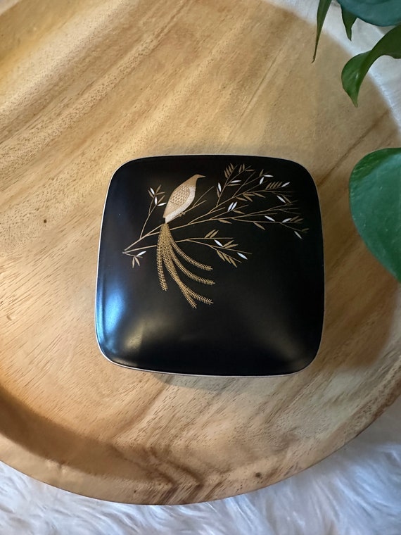 Vintage Rosenthal Bettina TrinketBox| Peacock, Bir