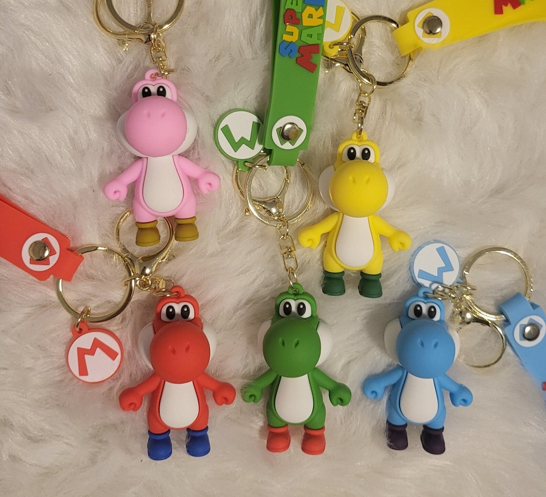 Yoshi Keychain Etsy UK
