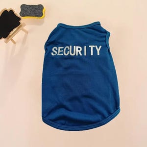 Maglietta per cani di sicurezza - Blu