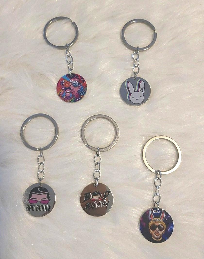 Bon The Rabbit Keychain Bad Bunny Keychains - Etsy