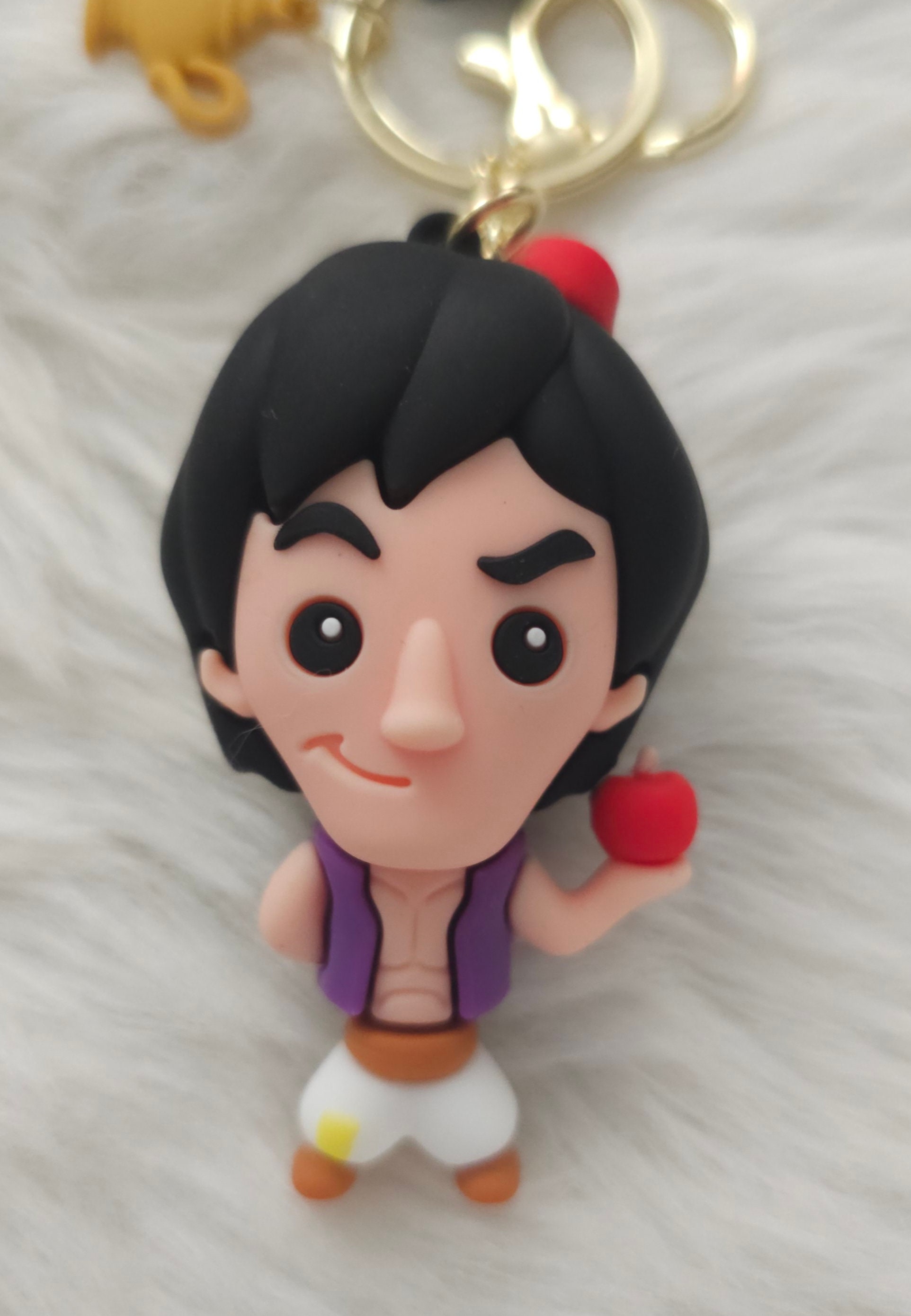 アラジン　Aladdin ／ キューピー　ストラップ Aladdin Characters Keychains - Etsy