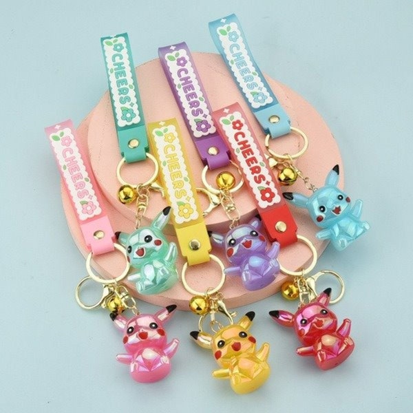 Pikachu Keychain Etsy