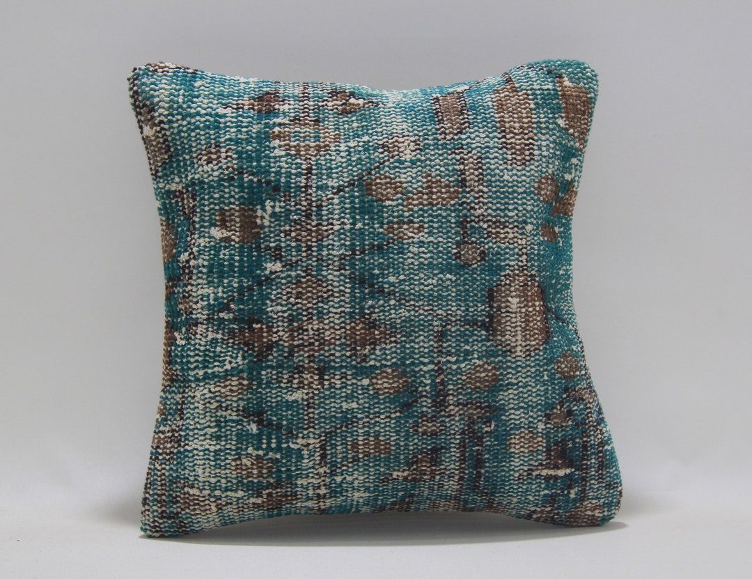 Wool Lumbar Pillow Cover, Boho Pillow, Southwest Pillow, Mexican Pillow