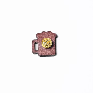 Beer mug, beer as a pin, badge, brooch made of wood for traditional costume image 5