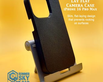 iPhone 16 Pro Max Slim Protective Case with Camera Lens Guard