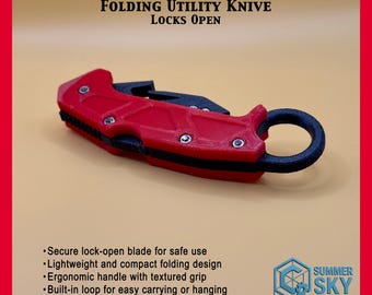 Folding Utility Knife - Tactical