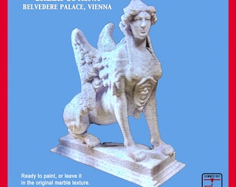 GREEK SPHINX - Belvedere Palace, Vienna 3dPrinted