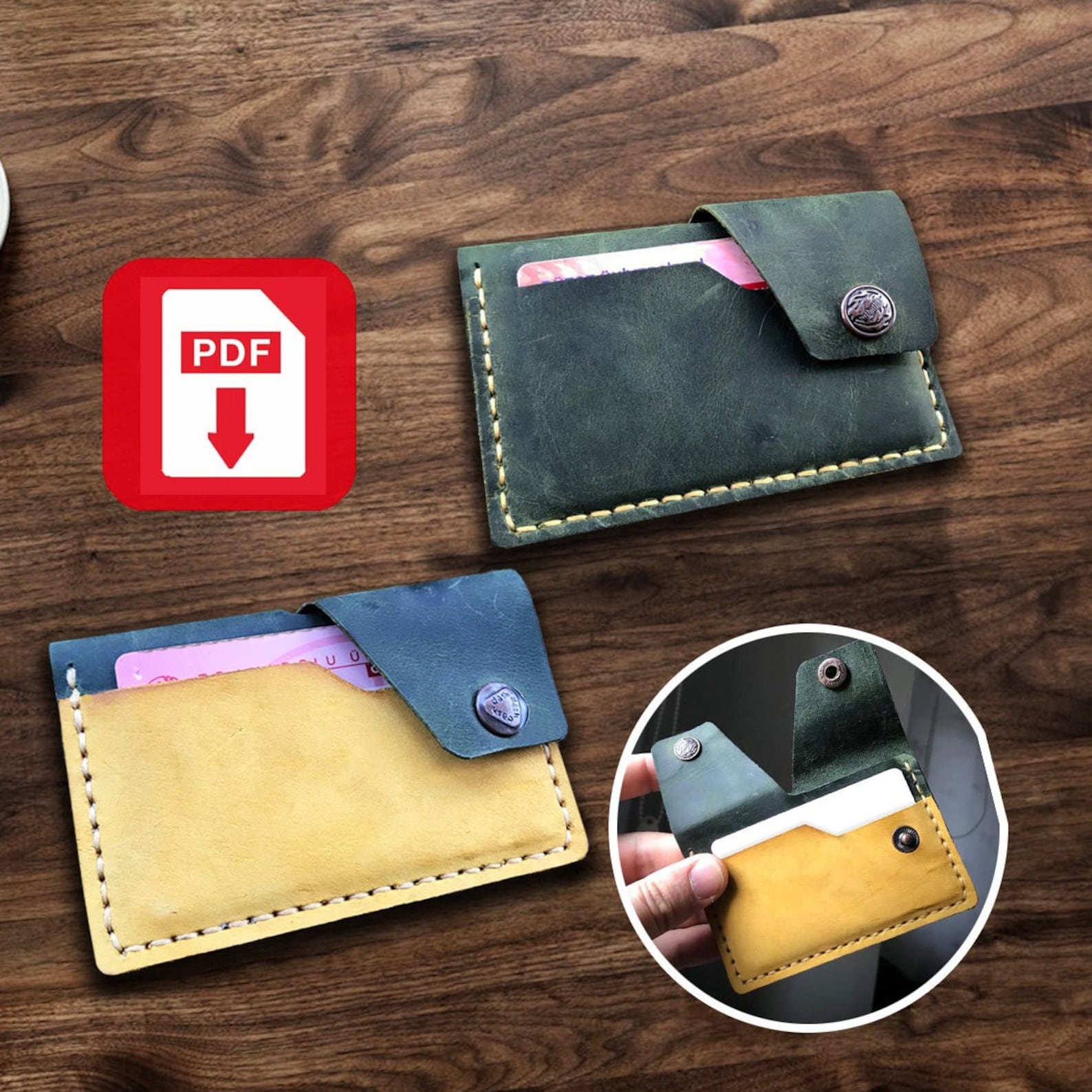 Double Cover Wallet, Free Pattern,wallet Pattern,2023 New Wallet ...