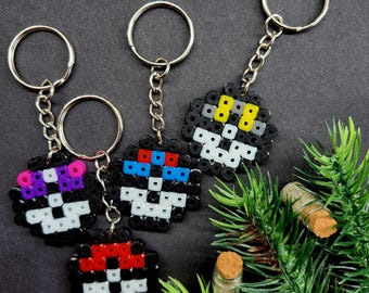 Keychain iron-on beads Pokéball, Superball, Hyperball, Masterball, accessories