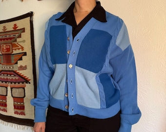 Vintage 60s Cable Knit Cardigan