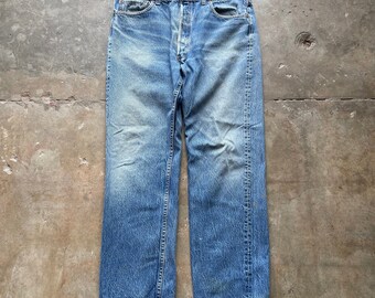 Vintage 80s Levi’s 501 Mid Wash Denim Jeans