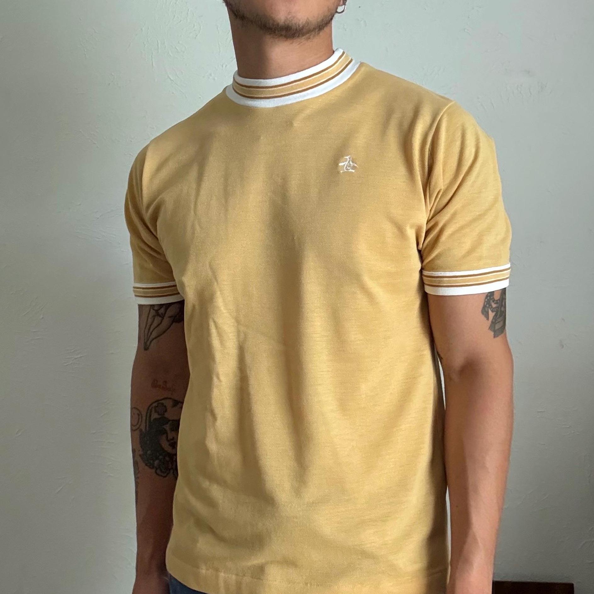 Vintage 60s Grand Slam Mock Neck Mod Shirt