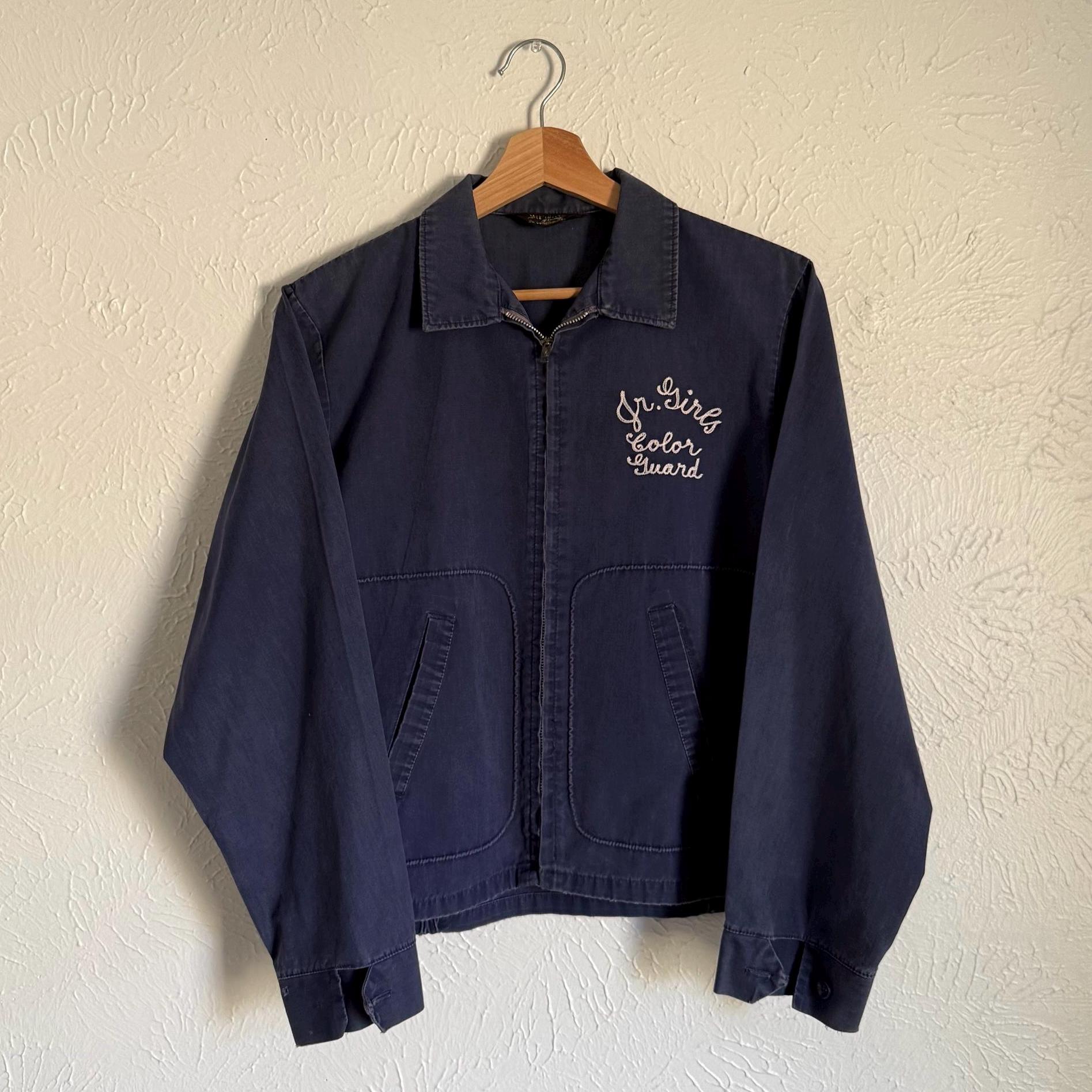 Vintage Chain Stitch Work Jacket - Etsy