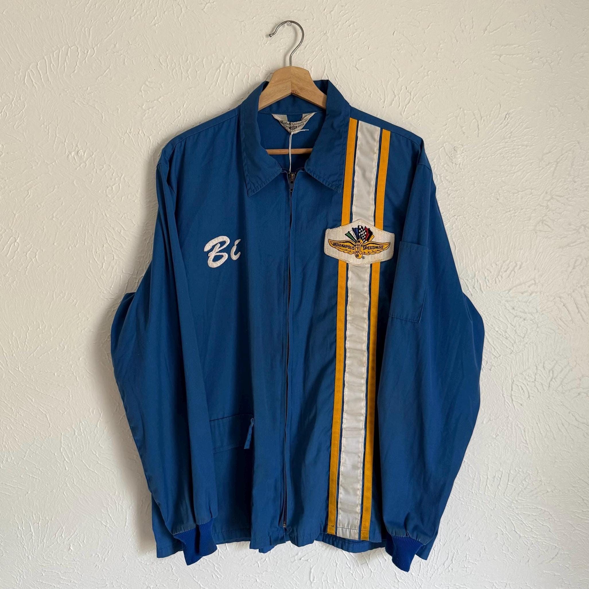 70s Racing Jacket - Etsy