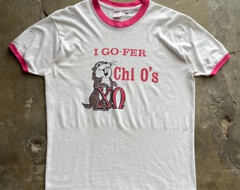 Camiseta Ringer Vintage 80s I Go-Fer