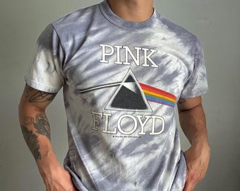 Vintage 1982 Pink Floyd Dark Side of the Moon T-shirt (large) - Etsy
