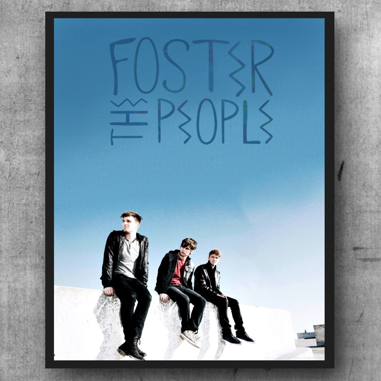 Foster the People Limited Band Poster Wall Art Etsy