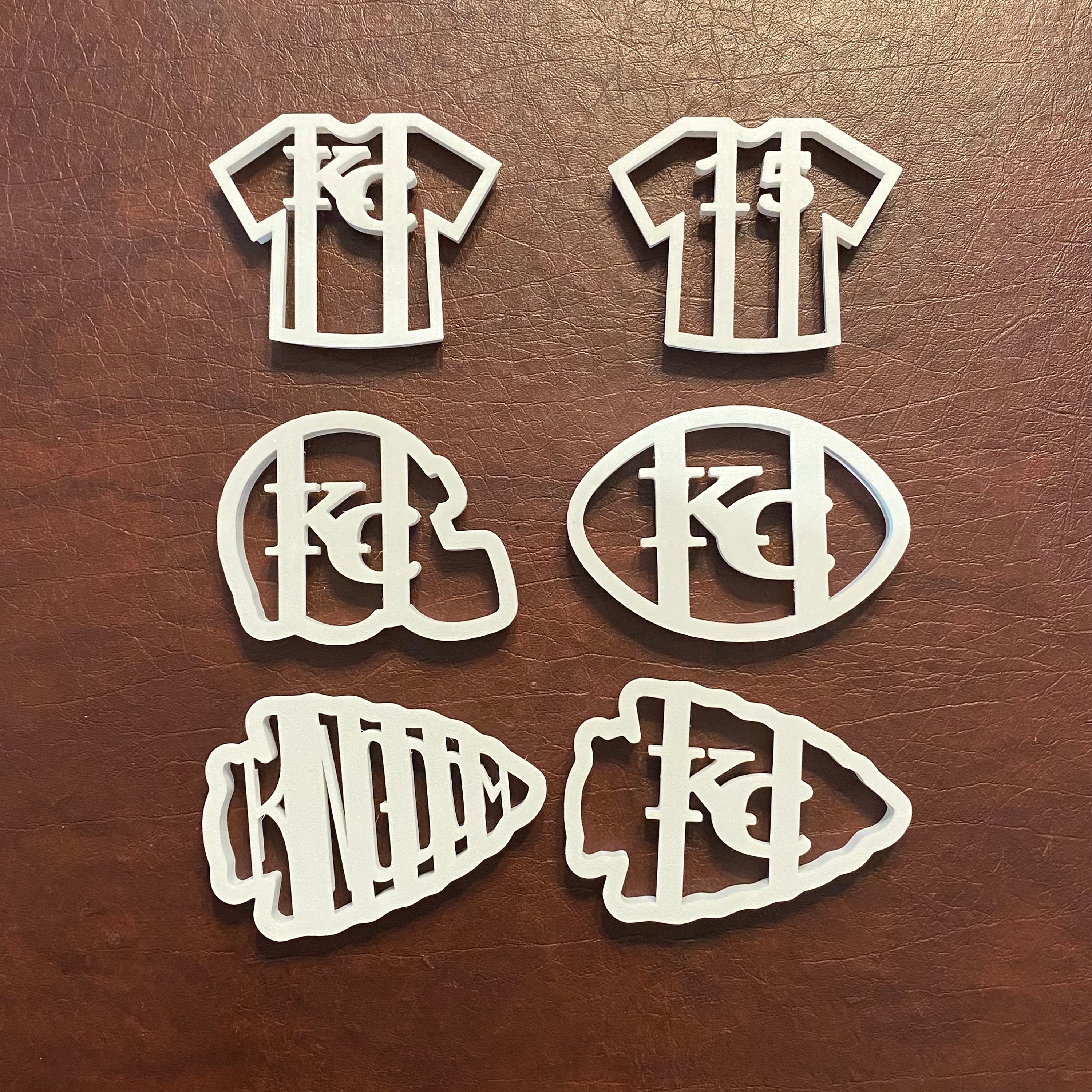 Kansas City Chiefs Cookie Cutter 6 Different Options Etsy