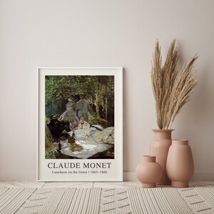 Monet Print, Gallery Wall Art, Claude Monet, Printable Wall Art, Digital Download, Vintage Print, Monet Poster