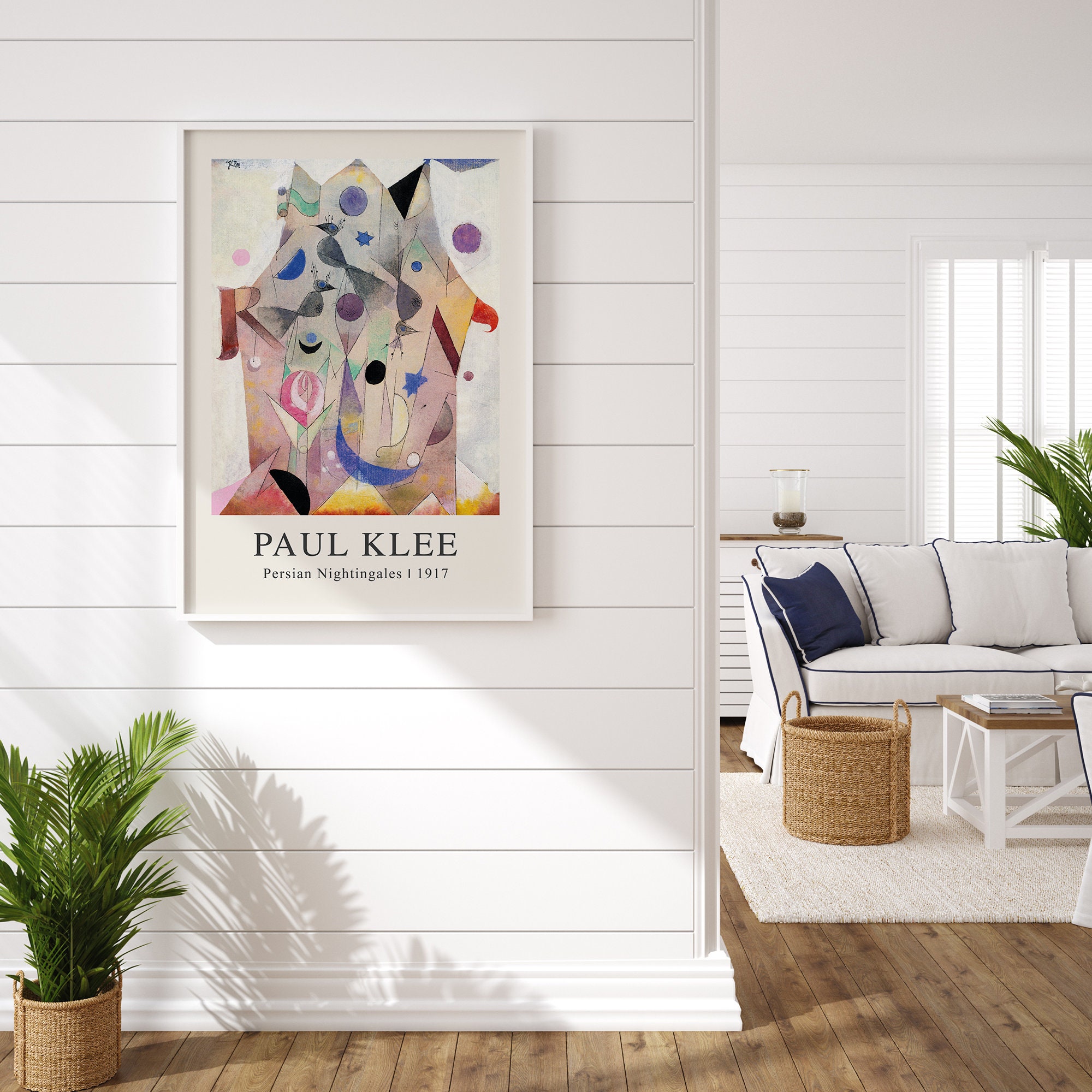 Paul Klee Print Eclectic Gallery Art Paul Klee Glance - Etsy