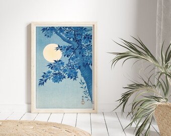 Ohara Koson Poster, Japanese Fine Art, Japanese Print, Printable Wall Art  Edo Period,Minimal Home Decor, Flower Wall Art Print