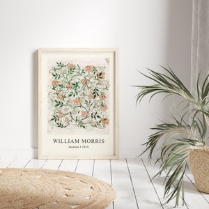 William Morris Poster, William Morris Print, William Morris, Printable Wall Art, Printable Wall Art, Exhibition Poster, Digital Download