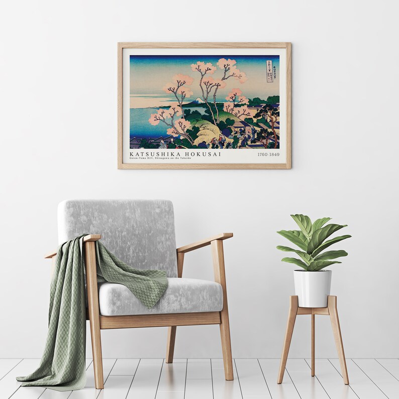 Katsushika Print, Katsushika Poster, Japanese Wall Art, Katsushika Hokusai, Printable Poster, Instant Download image 7