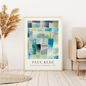 Paul Klee Print, Paul Klee Poster, Printable Wall Art, Digital Download, Vintage Poster, Paul Klee, Eclectic Gallery Art, Fine Art Print