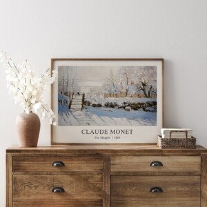 Claude Monet Print, Monet Poster, Monet Wall Art, Printable Wall Art, Digital Print, Monet Exhibition Poster, Fine Art Active