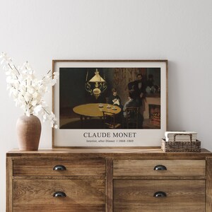 Monet Print, Gallery Wall Art, Claude Monet, Printable Wall Art, Digital Download, Vintage Print, Monet Poster