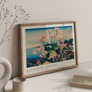 Katsushika Print, Katsushika Poster, Japanese Wall Art, Katsushika Hokusai, Printable Poster, Instant Download image 2