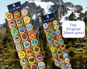 Wilderness Explorer Pin Button Pack!