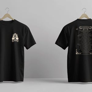 T-shirt med Disney-motiv | T-shirt med hyllning till Walt Disney World-attraktioner | T-shirt med historia i Disneyparken | Gåva till Disney-fans bild 14