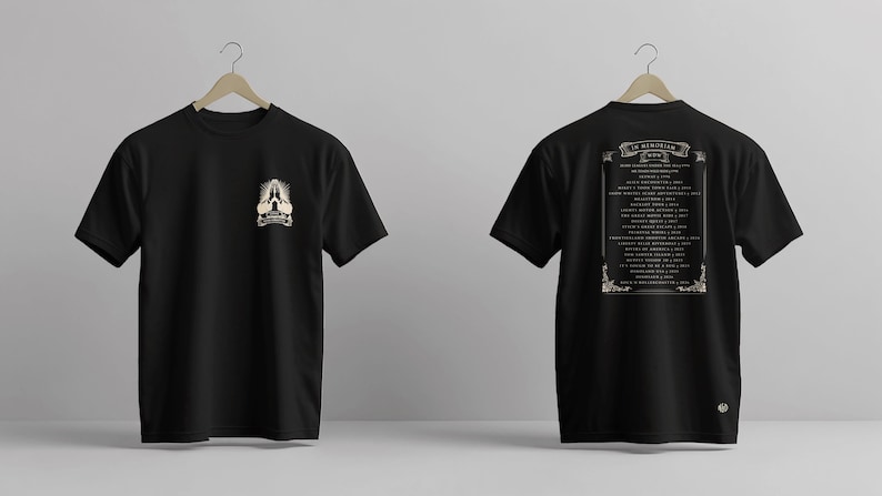 T-shirt med Disney-motiv | T-shirt med hyllning till Walt Disney World-attraktioner | T-shirt med historia i Disneyparken | Gåva till Disney-fans bild 14