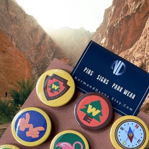 Wilderness Explorer Pin Button Pack! - Etsy