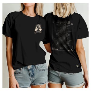 T-shirt med Disney-motiv | T-shirt med hyllning till Walt Disney World-attraktioner | T-shirt med historia i Disneyparken | Gåva till Disney-fans bild 6