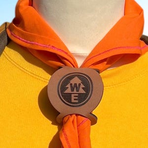 Wilderness Explorer Woggle | Necker Slide for Scouts, Foam Neckerchief Holder | Russell Up Inspired Gift