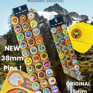 Wilderness Explorer Pin Button Pack!