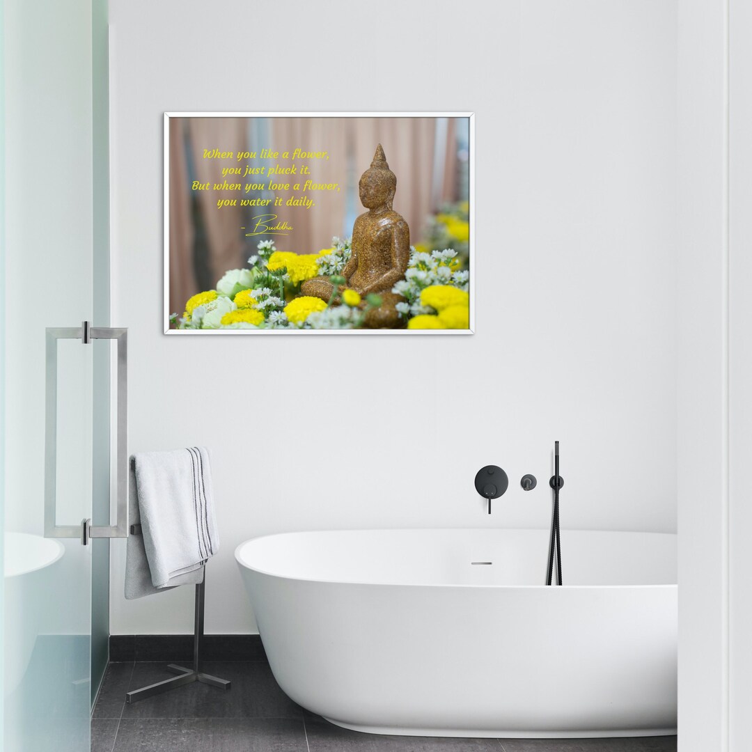 Printable Buddha Quote Wall Art Buddha Quote Poster Etsy