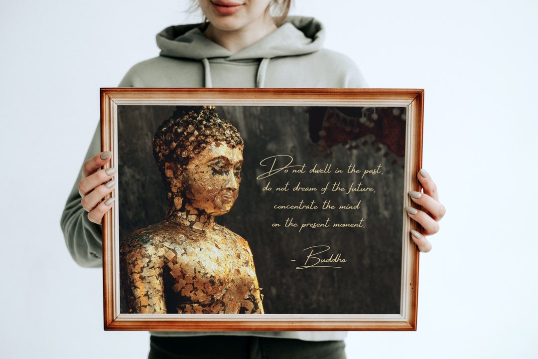 Printable Buddha Quote Wall Art Buddha Quote Poster Etsy