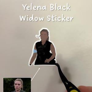 Yelena Belova Inspired Sticker
