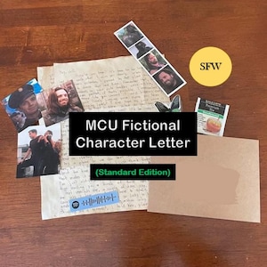 MCU Fictional Character Letter | STANDARD EDITION