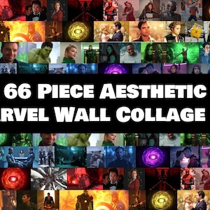 66 Piece MCU Wall Collage Kit