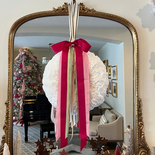 Coffee Filter Wreath Etsy