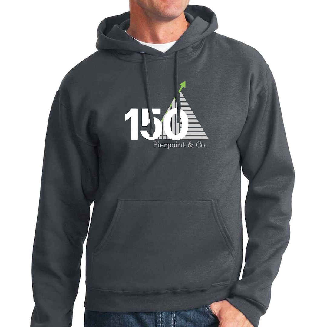 Pierpoint Co. 150th Anniversary Hoodie as Seen on HBO industry Etsy