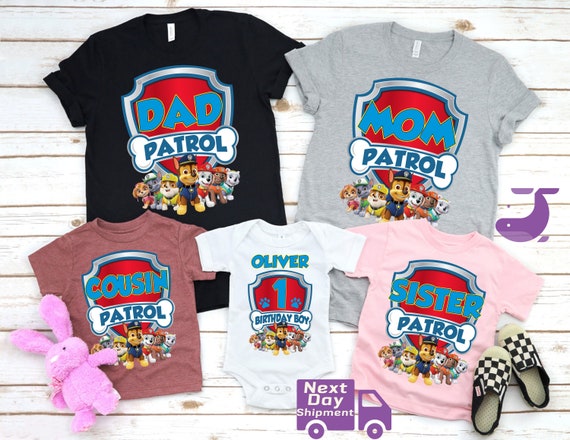 Funny Dad Patrol T-Shirt - Dog Dad T-Shirt Men Women Kid Funny Dad Patrol T-Shirt - Dog Dad T-Shirt Men Women Kid